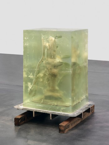 Paul McCarthy, Original Shitface Clay, Resin Block, 2002 – 2005, Hauser & Wirth