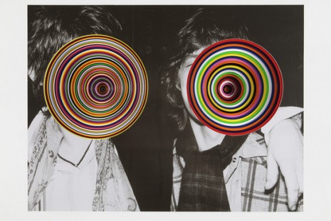 Jim Lambie, Vortex (Sticky Fingers), 2011, Anton Kern Gallery