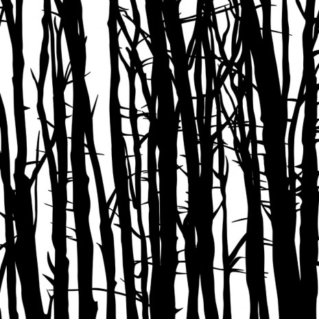 Julian Opie, Maple forest. 3., 2014, Galerie Bob van Orsouw & Partner