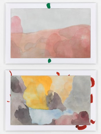 Will Benedict, Untitled (Landscapes), 2015, Bortolami Gallery
