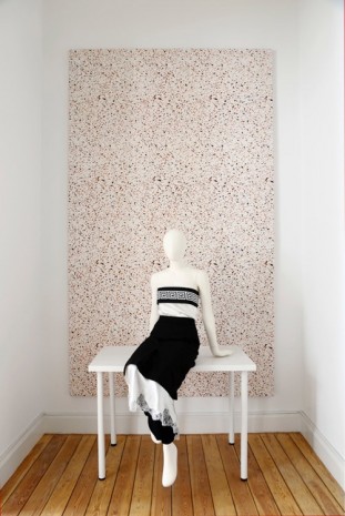 Atelier E.B. (Lucy McKenzie & Beca Lipscombe), Rose Terrazzo with Mannequin, 2015, Galerie Micheline Szwajcer (closed)