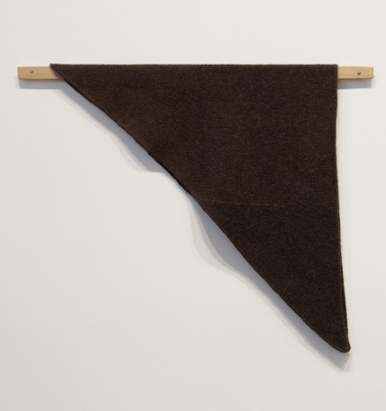 Helen Mirra, Waulked Triangle, MT02/MT01, 2013, Meyer Riegger