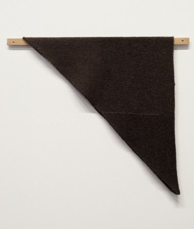 Helen Mirra, Waulked Triangle, MT02/MT01, 2014, Meyer Riegger