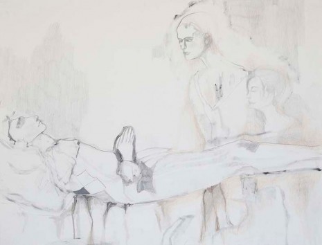 Andrea Fourchy, Death of a Harlequin, 2015, Greene Naftali