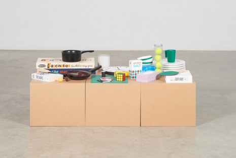 Roula Partheniou, Packed Boxes with Clutter, 2015, Tanya Bonakdar Gallery