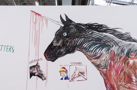 Raymond Pettibon, No Title (Arts and letters…), 2015 (detail), Gladstone Gallery