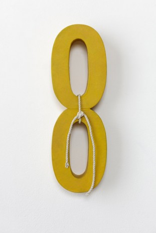 Ricky Swallow, Double Zero with Rope, 2015, David Kordansky Gallery