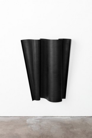 Ricky Swallow, Flag/Tipped (soot), 2015, David Kordansky Gallery