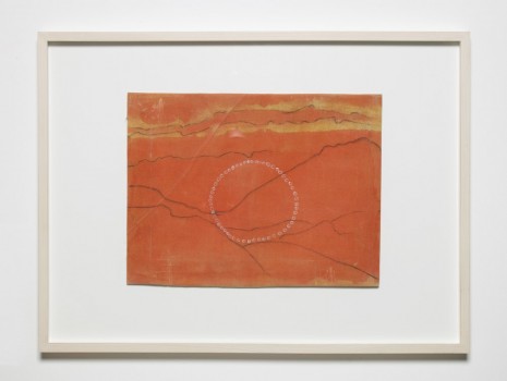 Jumana Emil Abboud, Selected Studies for a Landscape - The orange sun (connect the dots), 2005 - 2015, Hollybush Gardens