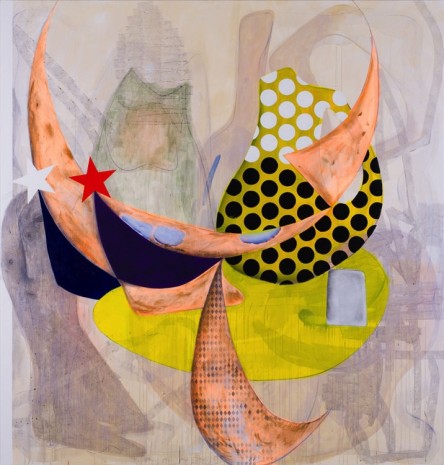 Charline von Heyl, Spoudaiogeloion, 2015, Galerie Gisela Capitain