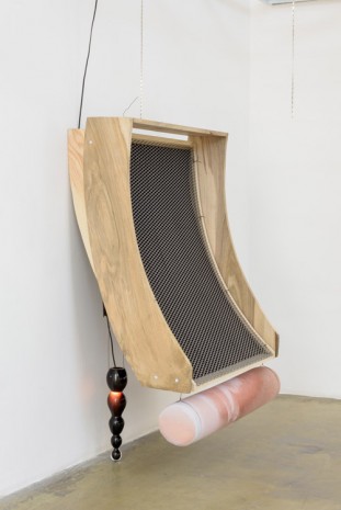 David Douard, WE (stalactite sine wy), 2015, Galerie Chantal Crousel
