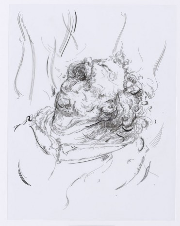 Glenn Brown, Drawing 39 (after Grünewald), 2015, Galerie Max Hetzler