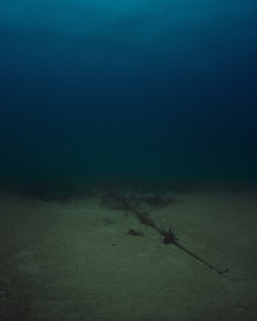 Trevor Paglen, Bahamas Internet Cable System (BICS-1) NSA/GCHQ-Tapped Undersea Cable Atlantic Ocean, 2015, Metro Pictures