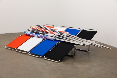 Kathryn Andrews, Lounge Chair, 2015, Gladstone Gallery