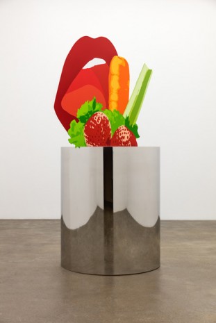Kathryn Andrews, Lip Carrot, 2015, Gladstone Gallery