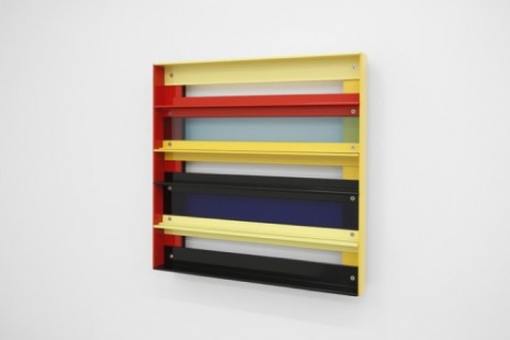 Liam Gillick, Young Turquoise Test Rig, 2011, Galerie Micheline Szwajcer (closed)
