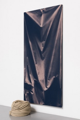 Ulla von Brandenburg, Folds and Rope, 2015, Pilar Corrias Gallery