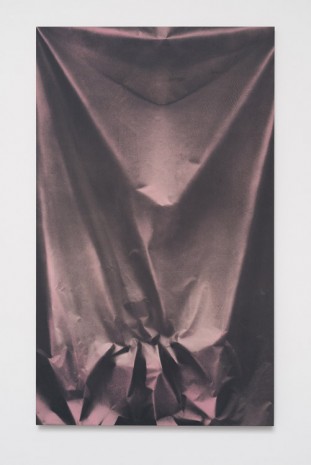 Ulla von Brandenburg, Folds and Bamboo, 2015, Pilar Corrias Gallery
