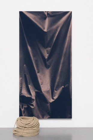 Ulla von Brandenburg, Folds and Rope, 2015, Pilar Corrias Gallery