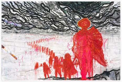 Daniel Richter, Army of Traitors , 2011, Contemporary Fine Arts - CFA