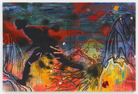 Daniel Richter, O.O.A. (gesang mit löchern), 2011, Contemporary Fine Arts - CFA
