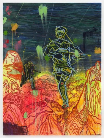 Daniel Richter, Hero No 2 (I saw the best minds of my generation living in the past), 2011, Contemporary Fine Arts - CFA