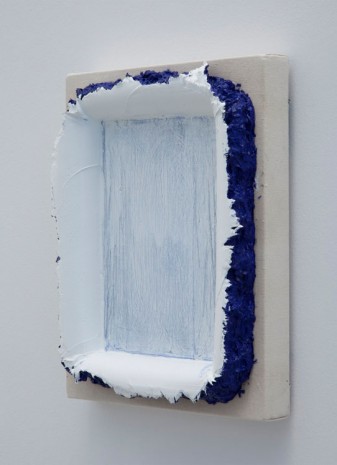 Andrew Dadson, R/Y/G/B/V/ White Re-stretch (detail), 2015, Galleria Franco Noero