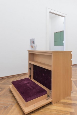 Ilona Németh, MALM-IN, Polyfunctional Drawer Chest – Praying Desk 1 – 2, 2008, Gandy gallery