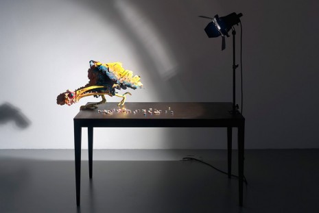 Nathalie Djurberg, A Thief Caught in the Act (Ugly Bird), 2015, Giò Marconi