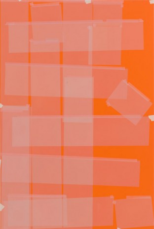 Goudzwaard Kees, Transparancy on orange, 2015, Zeno X Gallery