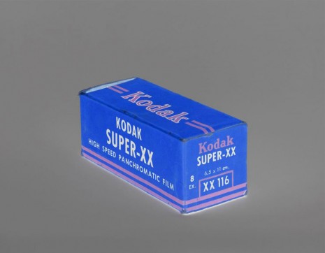 Morgan Fisher, Negative Kodak Super-XX 116 July 1952, 2015, Bortolami Gallery