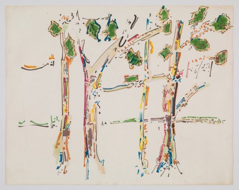 Gordon Matta-Clark, Energy Tree, 1973-1974, David Zwirner