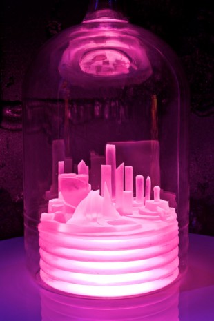 Mike Kelley, Kandor 10B (Exploded Fortress of Solitude), 2011, Hauser & Wirth