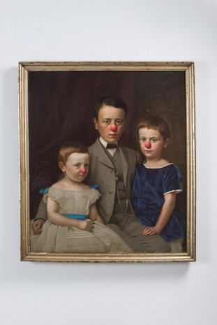 Hans-Peter Feldmann, Family with red noses, 2015, Mehdi Chouakri