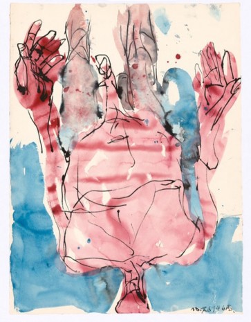 Georg Baselitz, Untitled, 2014, Tim Van Laere Gallery