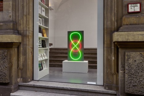 Raymond Hains, Equivalence par inversion du rouge et du vert, selon Lacan, 2005, Galerie Max Hetzler