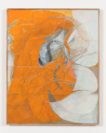 Nicholas Byrne, Past life, orange, 2015, Vilma Gold