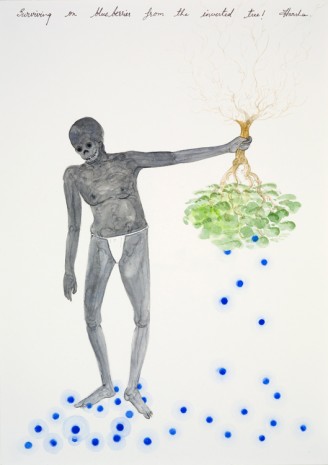 NS Harsha, Surviving on blueberries from the inverted tree!, 2012, Victoria Miro