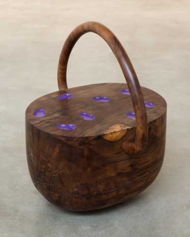 Elad Lassry, Untitled (Carrier, Eggplants), 2015, David Kordansky Gallery
