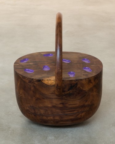 Elad Lassry, Untitled (Carrier, Eggplants), 2015, David Kordansky Gallery