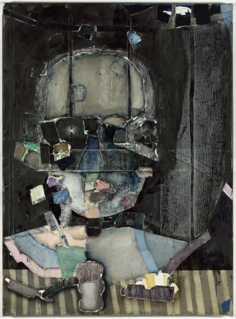Magnus Plessen, Untitled (mirror), 2015, Mai 36 Galerie