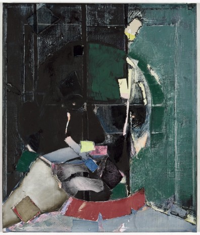 Magnus Plessen, Untitled (smoking), 2015, Mai 36 Galerie