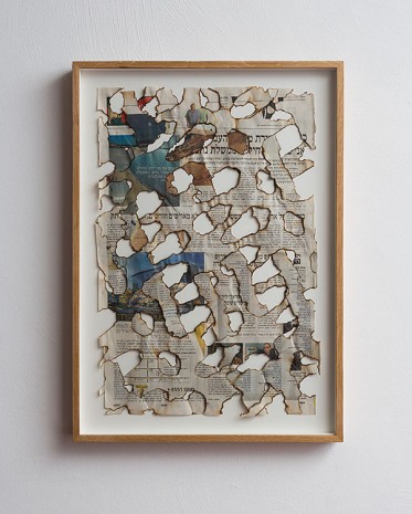 Ariel Schlesinger, (Untitled) Haaretz, 2015, Dvir Gallery