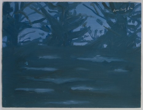 Alex Katz, Winter Night 1, 2004, TORRI (closed)