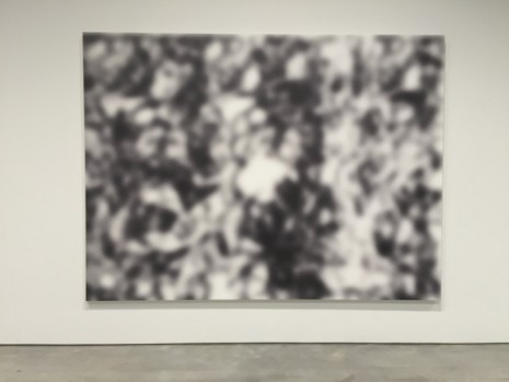 Jeff Elrod, Untitled (echo painting), 2015, Galerie Patrick Seguin
