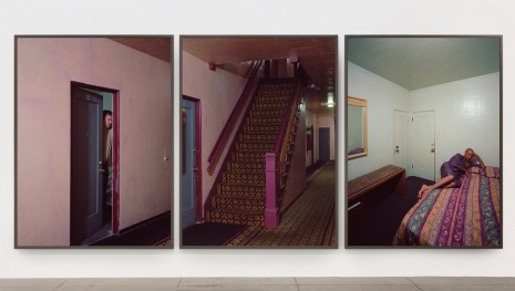 Jeff Wall, Staircase & two rooms, 2014, Marian Goodman Gallery