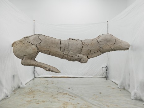 Mark Manders, Studio with Unfired Clay Animal, 2014, Tanya Bonakdar Gallery