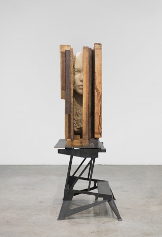 Mark Manders, Unfired Clay Head, 2011 - 2015, Tanya Bonakdar Gallery