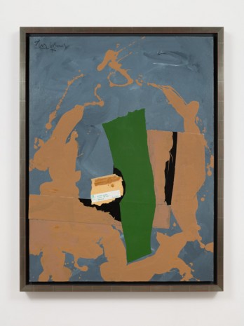 Robert Motherwell, Arches Cover, 1976, Andrea Rosen Gallery