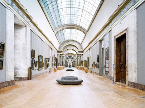 Candida Höfer, Musée du Louvre Paris I, 2005, Perrotin